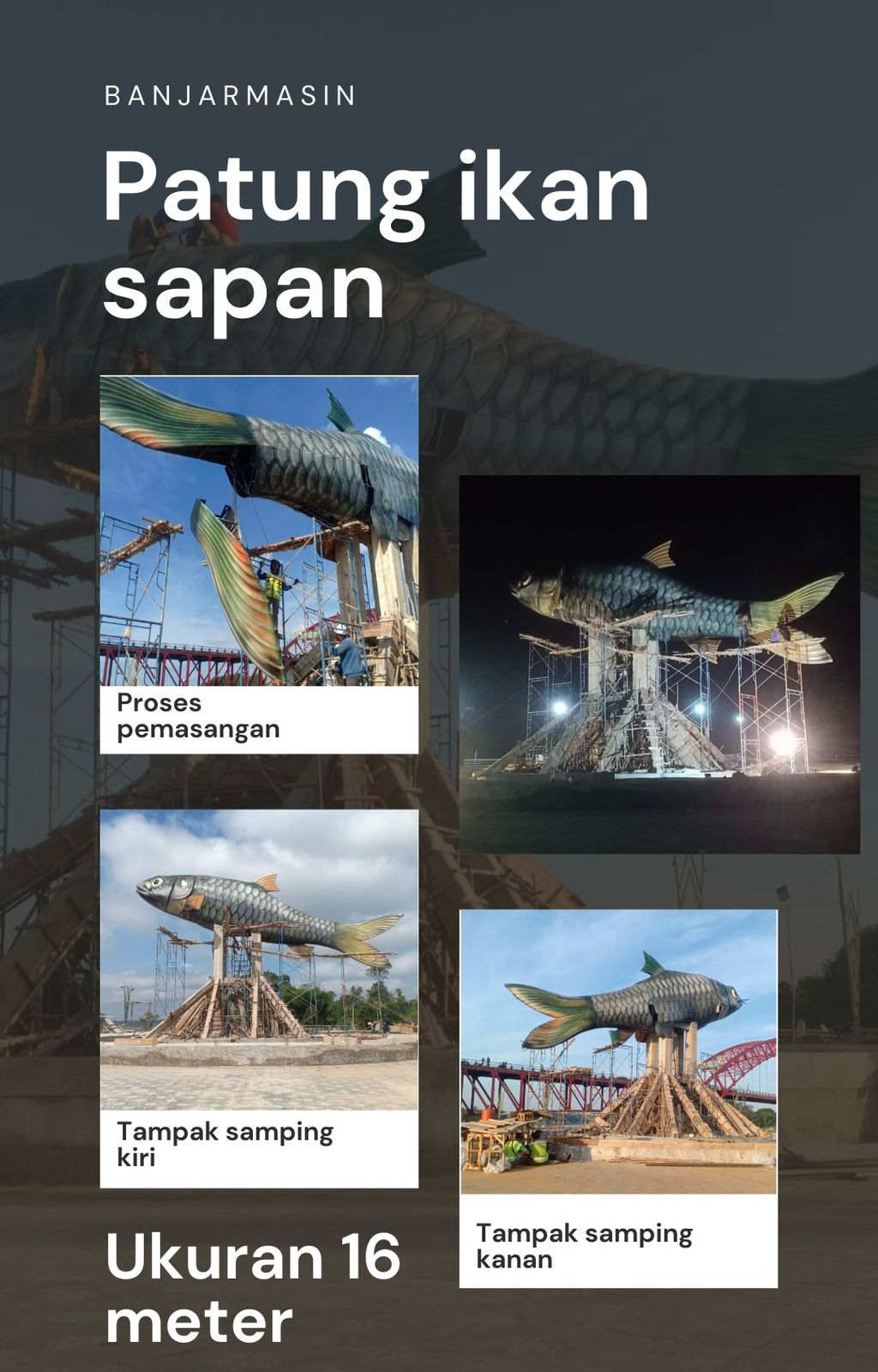 Patung Ikan Sapan